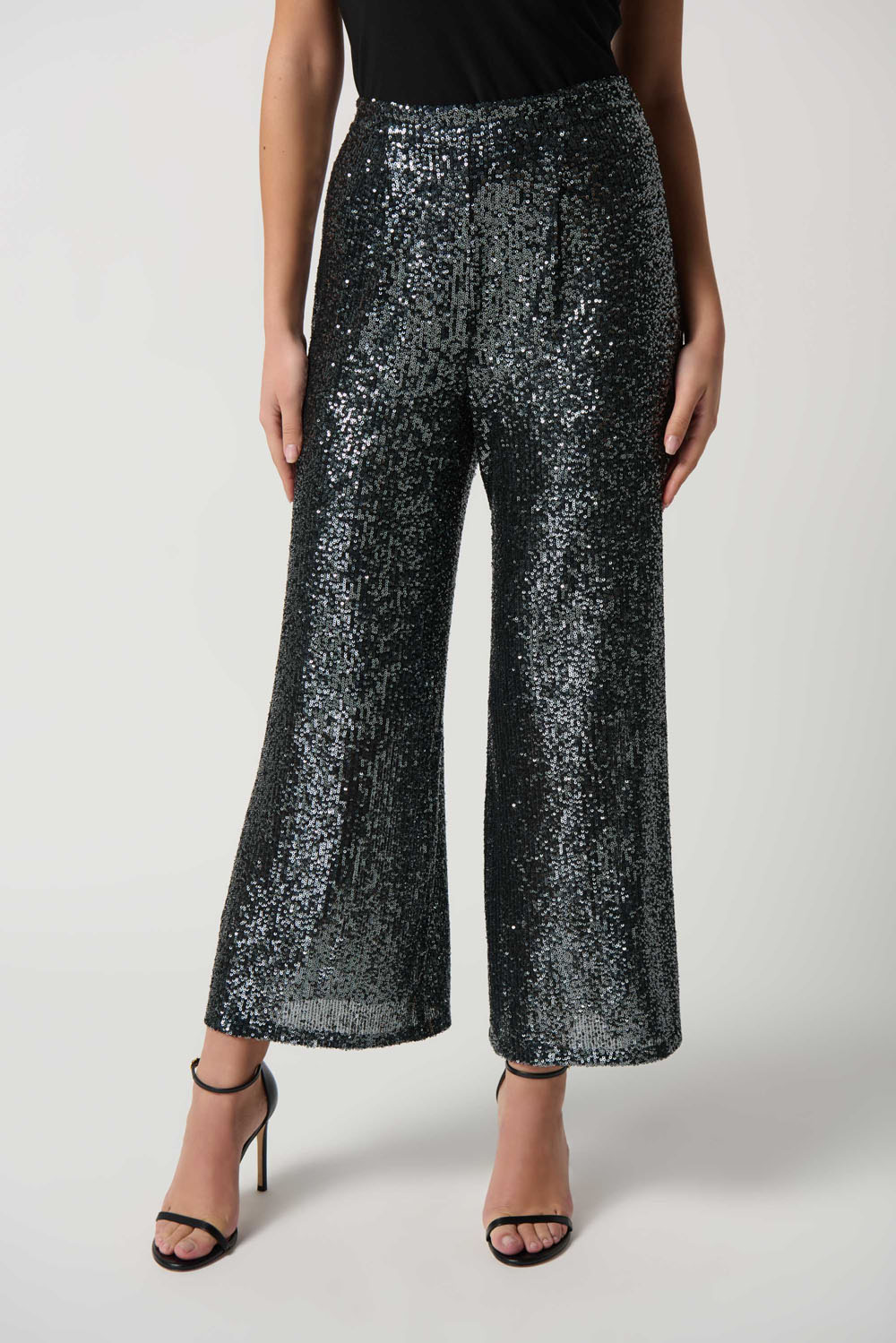 CHICAGO SEQUIN DRAWSTRING PANTS: Mulholland Drive