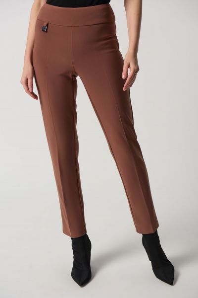 Joseph Ribkoff Toffee Classic Tailored Slim Pant Style 144092TT