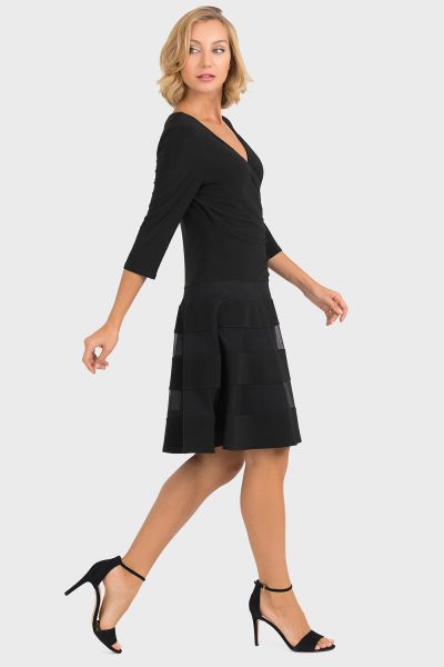 Joseph Ribkoff Black Dress Style 193293