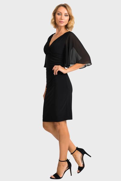 Joseph Ribkoff Black Dress Style 194013