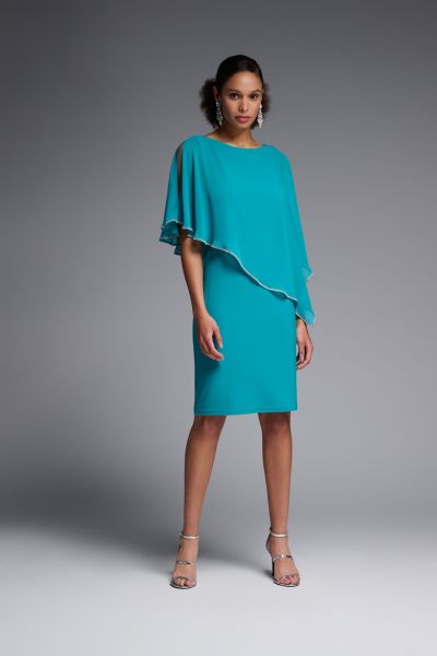Joseph Ribkoff Ocean Blue Dress Style 223762