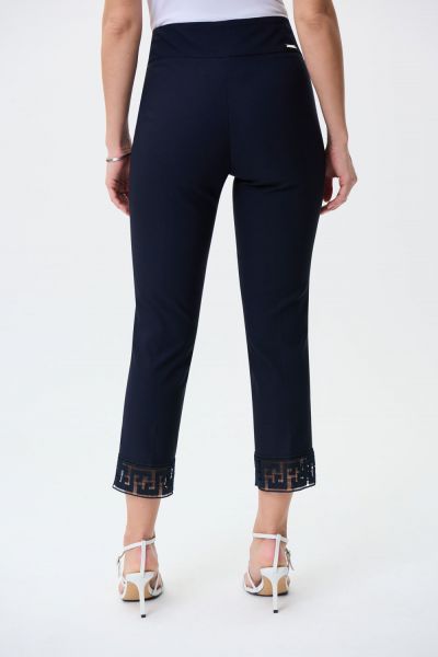 Joseph Ribkoff Midnight Blue Cropped Pull-On Pants Style 231154