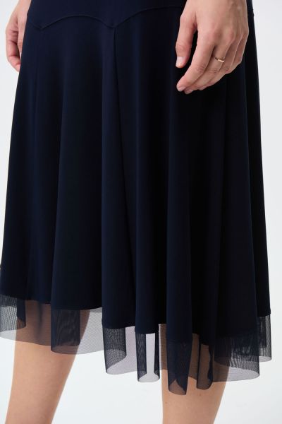 Joseph Ribkoff Midnight Blue Skirt Style 231223