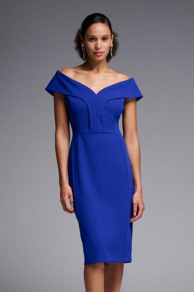 Joseph Ribkoff Royal Sapphire Dress Style 231756