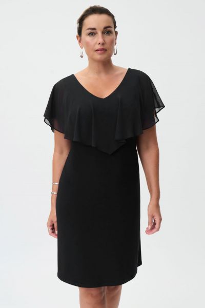 Joseph Ribkoff Black Dress Style 232240