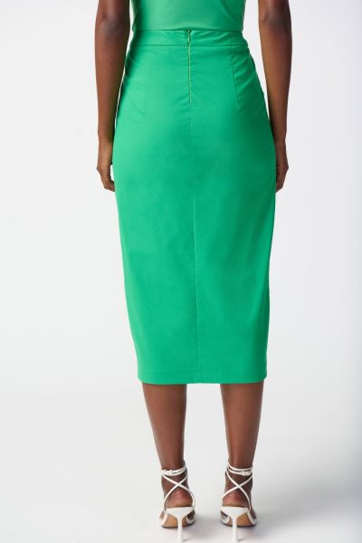 Joseph Ribkoff Island Green Straight Skirt Style 241064
