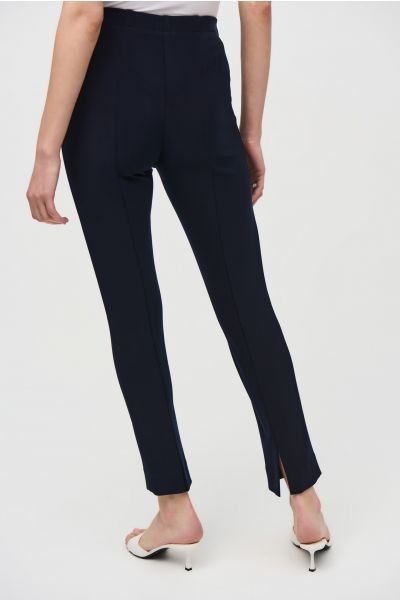 Joseph Ribkoff Midnight Blue Straight Pull-On Pants Style 241149