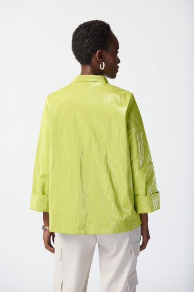 Joseph Ribkoff Key lime Water-Resistant Jacket Style 241925
