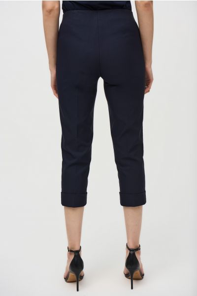 Joseph Ribkoff Midnight Blue Cropped Pants Style 242054
