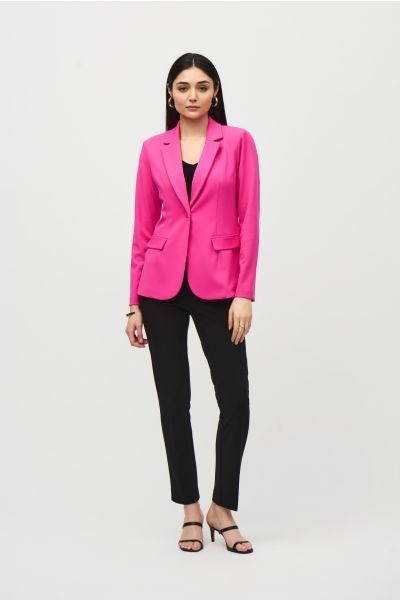 Joseph Ribkoff Ultra Pink Fitted Blazer Style 242201
