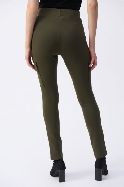 Joseph Ribkoff Iguana Slim Fit Cargo Pants Style 243045