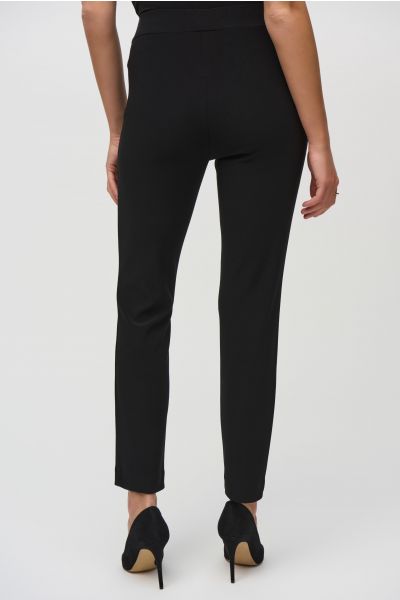 Joseph Ribkoff Black Slim Fit Pull-On Pants Style 244006