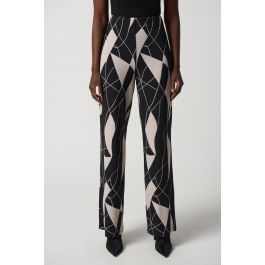 Black & White Damask Print Palazzo Pants – Midnight Magnolia Boutique