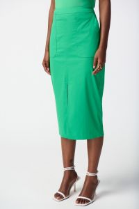 Joseph Ribkoff Island Green Straight Skirt Style 241064