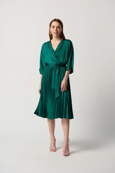 Frank Lyman Dark Green Lace Overlay Dress Style 234372