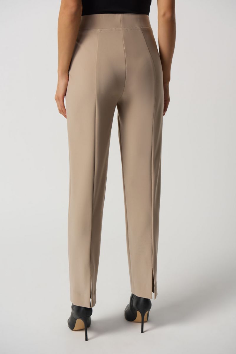 Joseph Ribkoff Latte Classic Straight Pant Style 143105