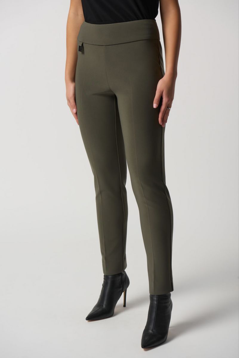 Joseph Ribkoff Avocado Classic Tailored Slim Pant Style 144092TT