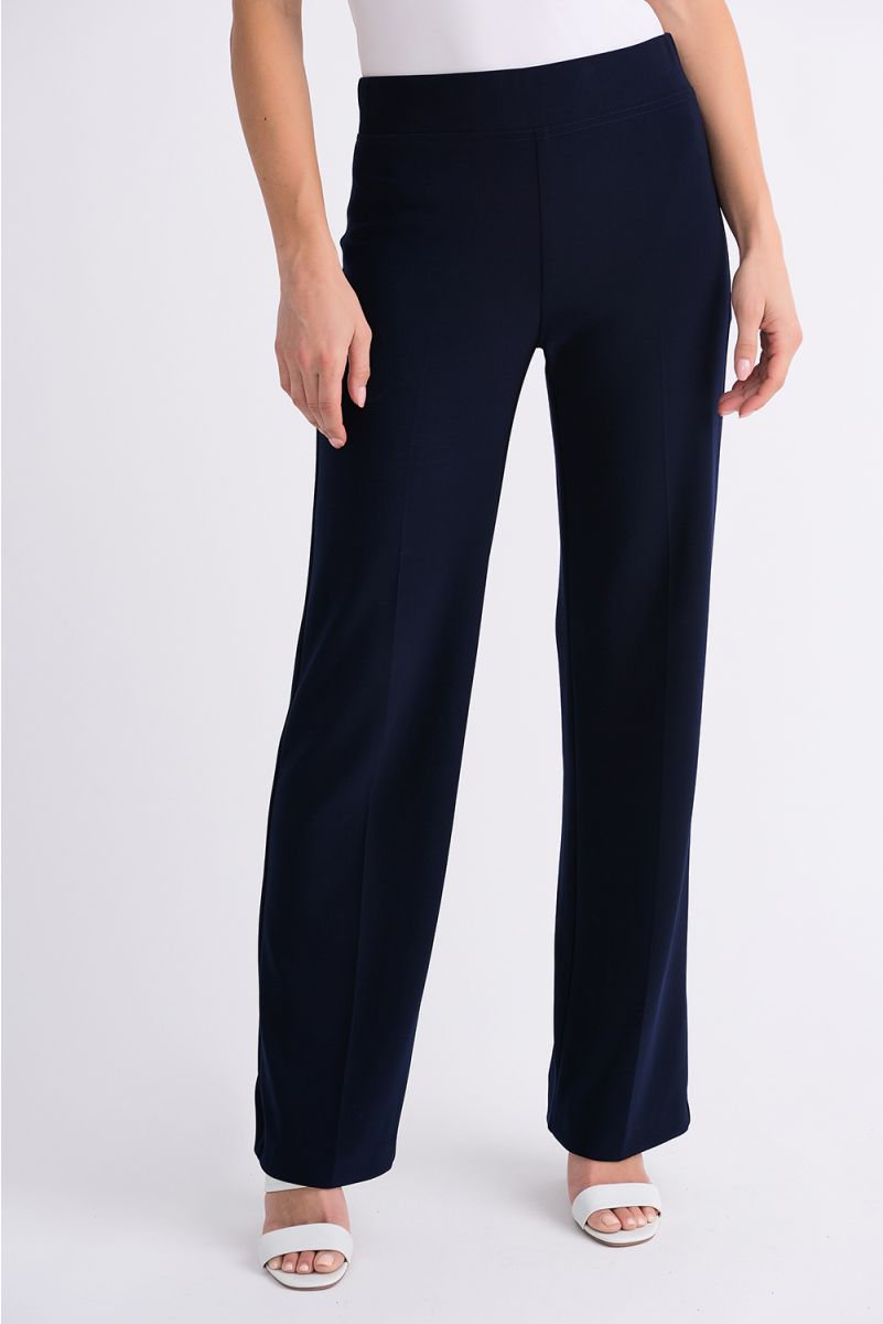 Trouser We Go Navy Blue High-Waisted Pants | Navy pants outfit, Trendy work  outfit, Professional outfits women