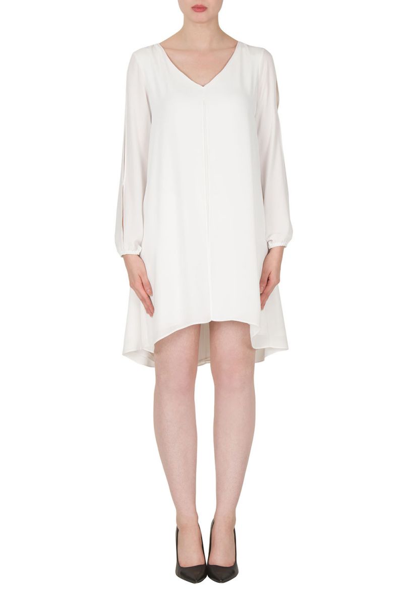 Joseph Ribkoff White Dress Style 172280