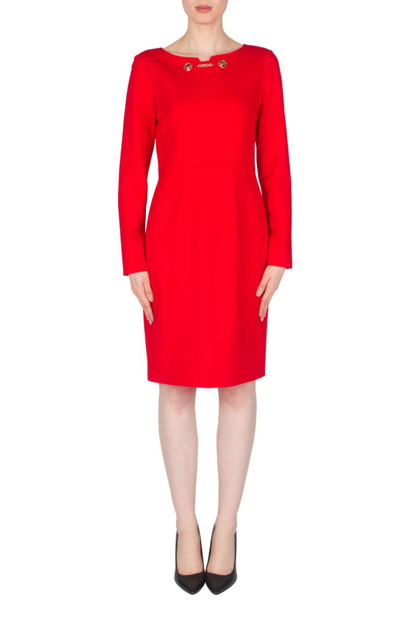 Joseph Ribkoff Red Dress Style 173316X