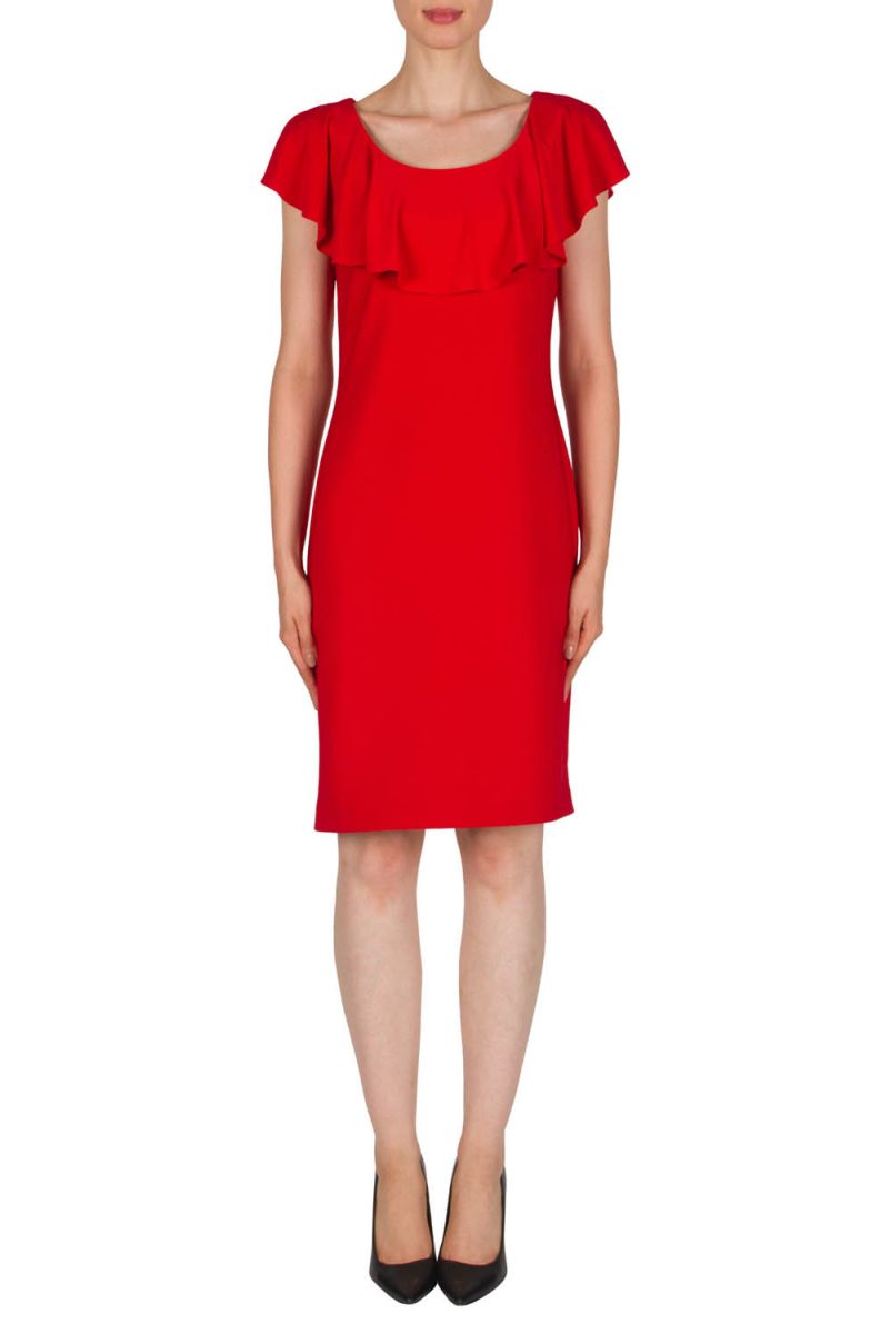 Joseph Ribkoff Red Dress Style 181022