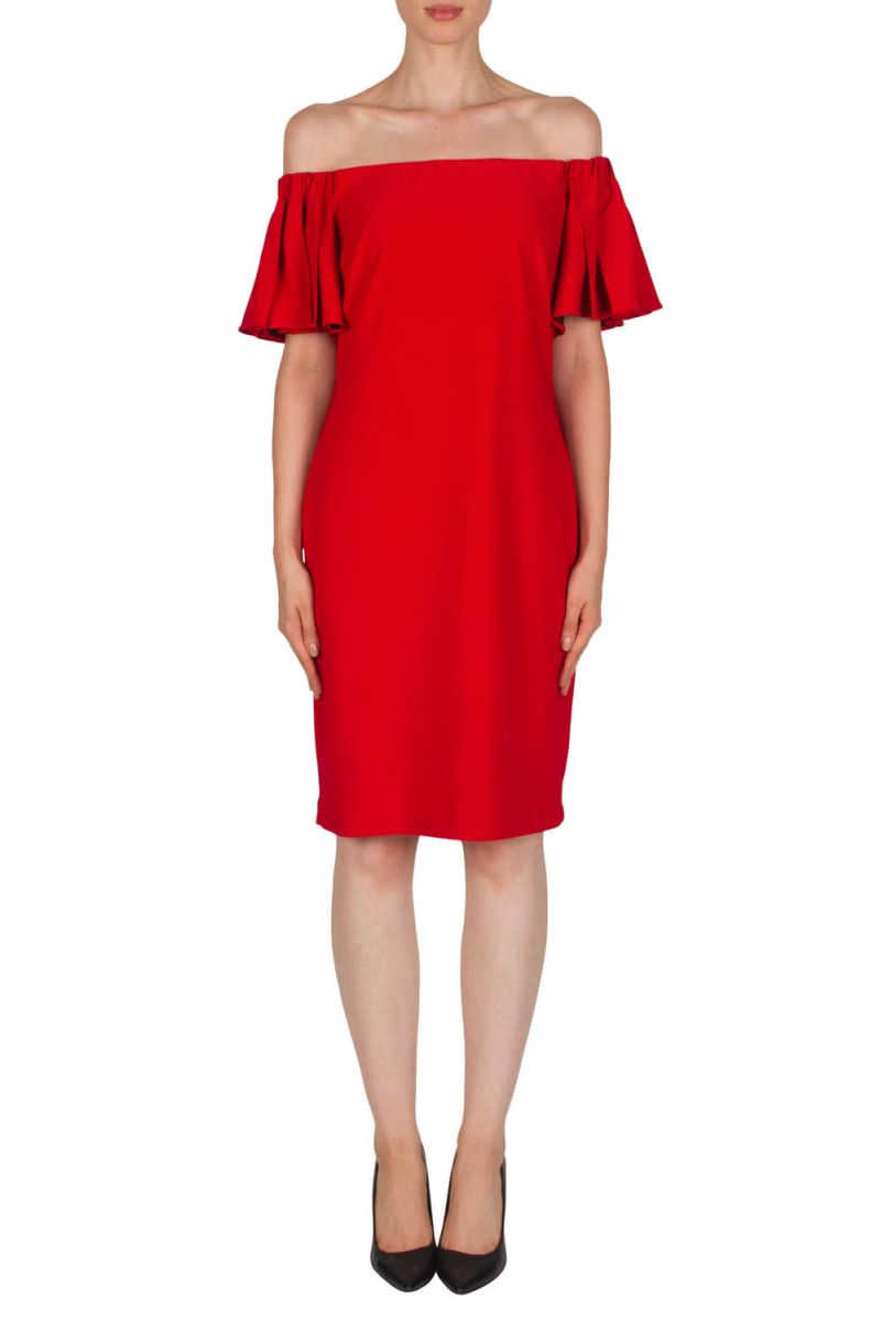 Joseph Ribkoff Red Dress Style 181029