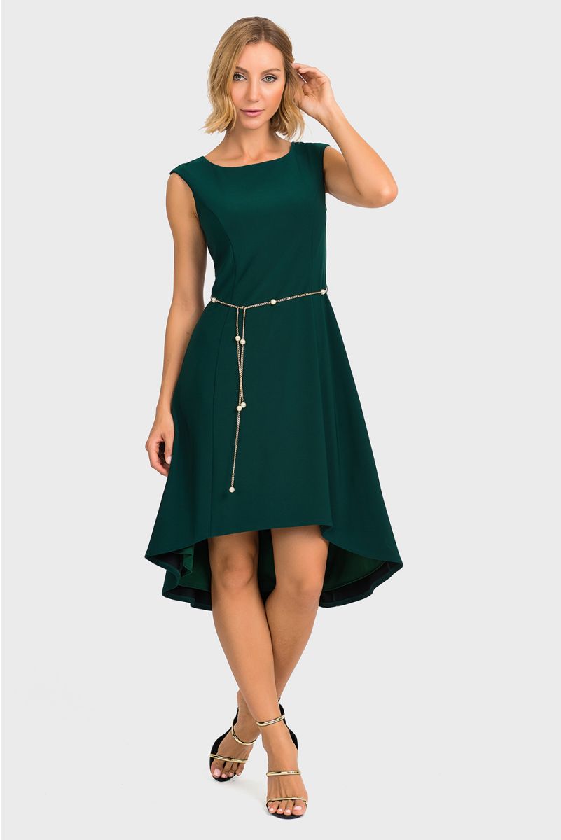 Joseph Ribkoff Pure Emerald Dress Style 193010