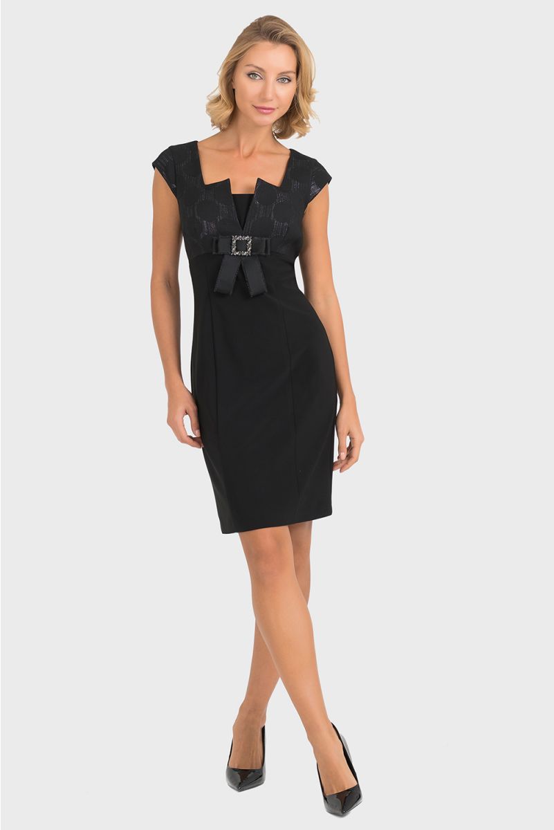 Joseph Ribkoff Black Dress Style 193788