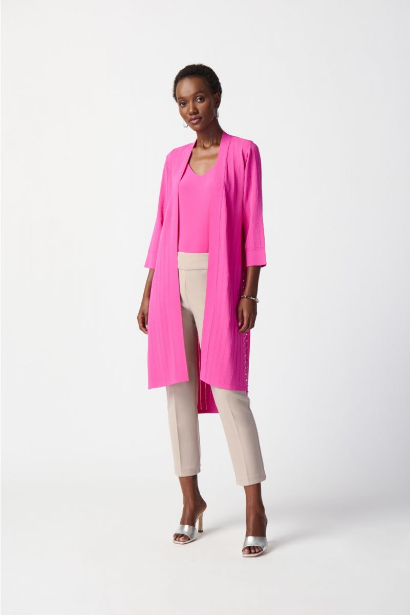 Joseph Ribkoff Ultra Pink Long Cover-Up Style 222929