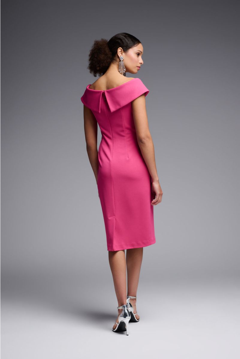 Joseph Ribkoff Draped Sheath Dress Style 223121