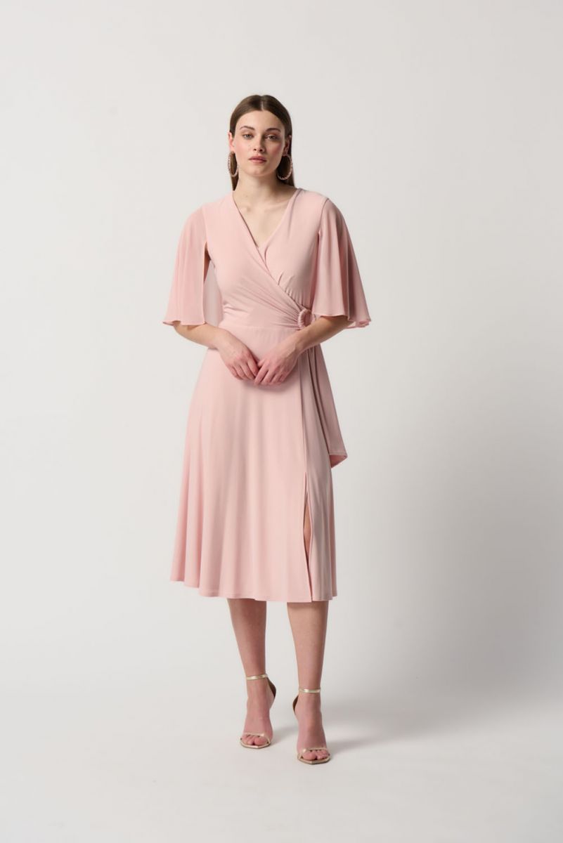 Joseph Ribkoff Rose Dress Style - Morgan Fitzgerald's