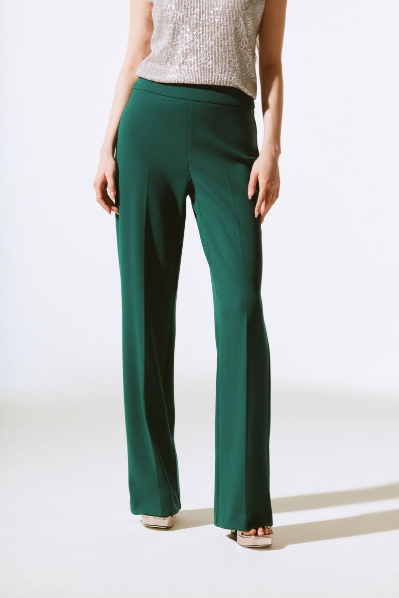 Joseph Ribkoff Absolute Green Wide-Leg Pants Style 233787