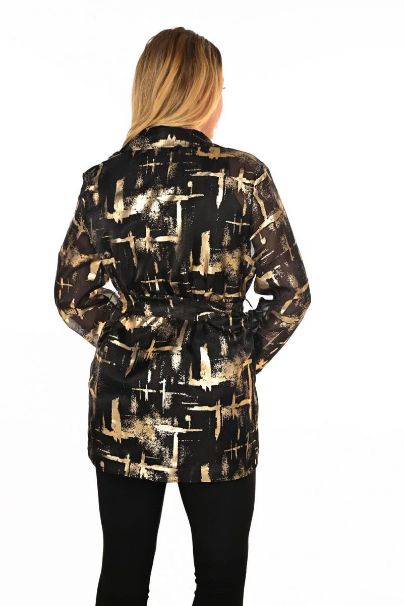 Cache, Jackets & Coats, Cache Genuine Leather Tiger Print Reversible  Jacket Size Small