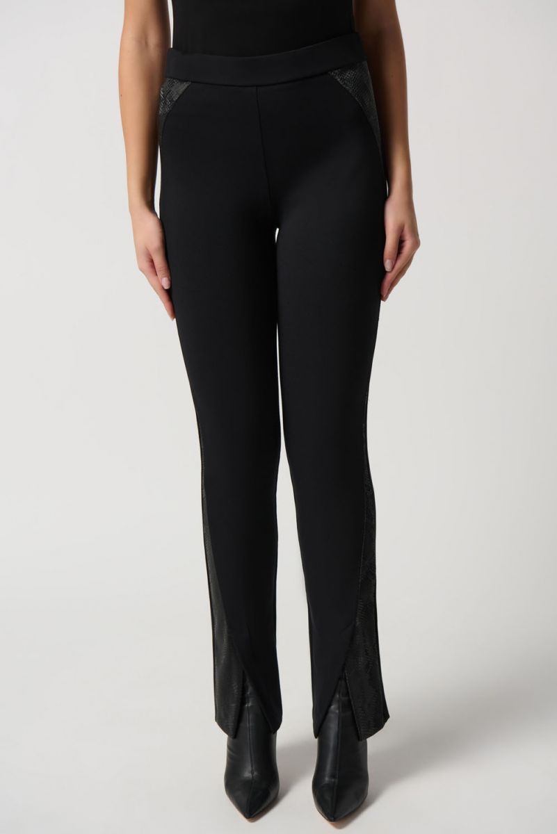 Joseph Ribkoff Heavy Knit Slim Fit Pants - Style 234104 – Close To