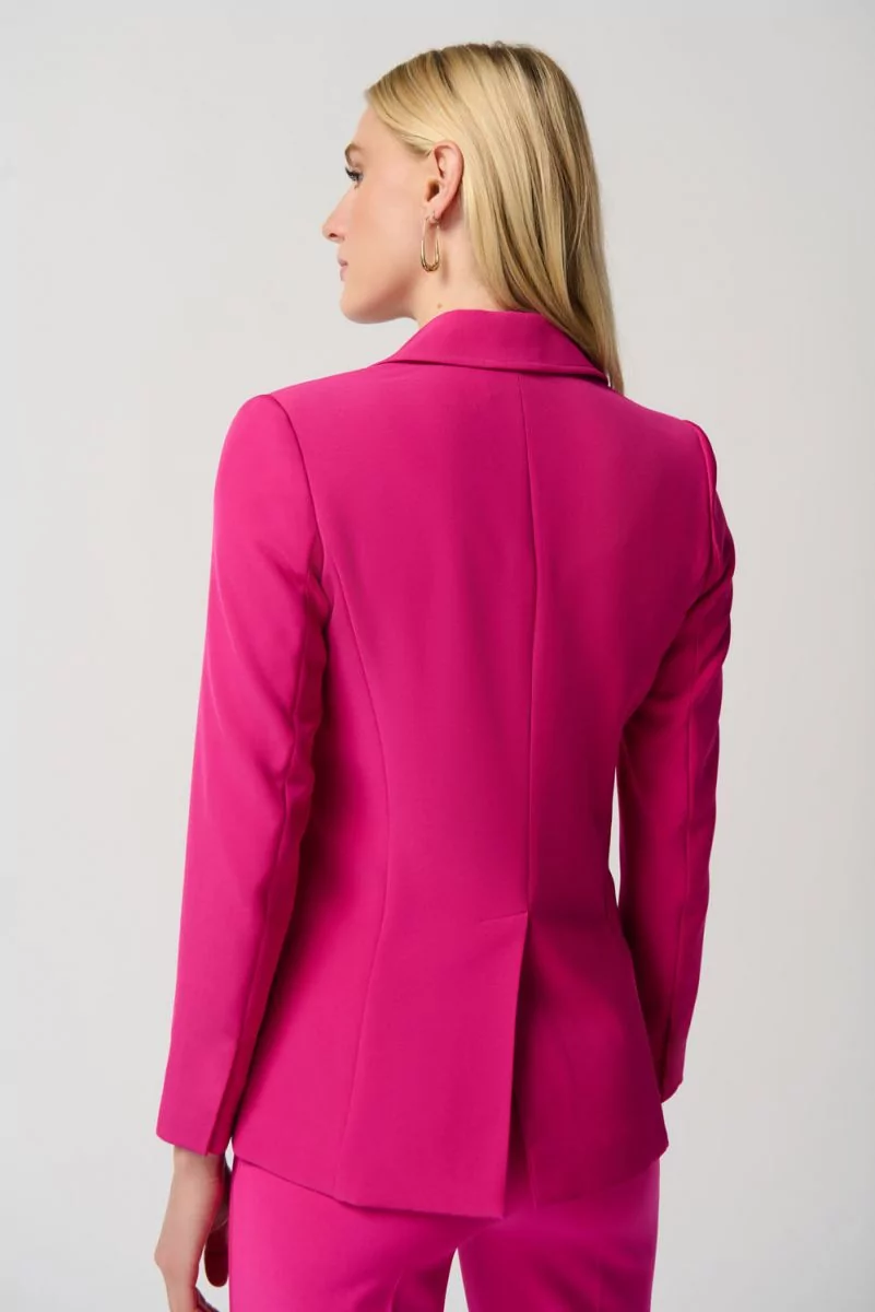 Joseph cheapest Ribkoff Women's Colorblock Pink Zipper Jacket Size 10