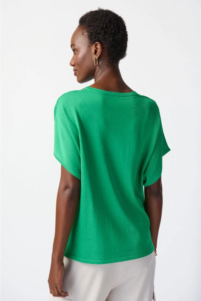 Signature Short-Sleeved Crewneck - Luxury Green