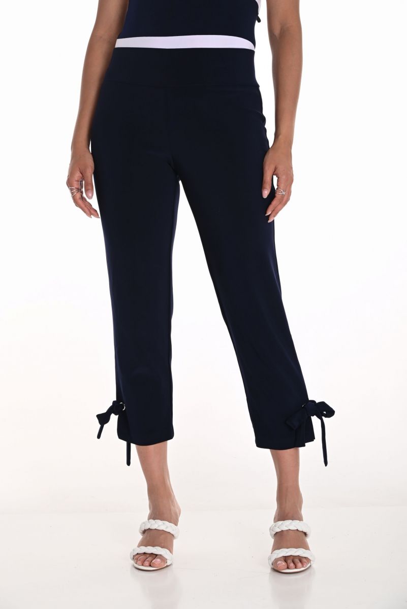 Frank Lyman Midnight Blue Cropped Pants Style 251021