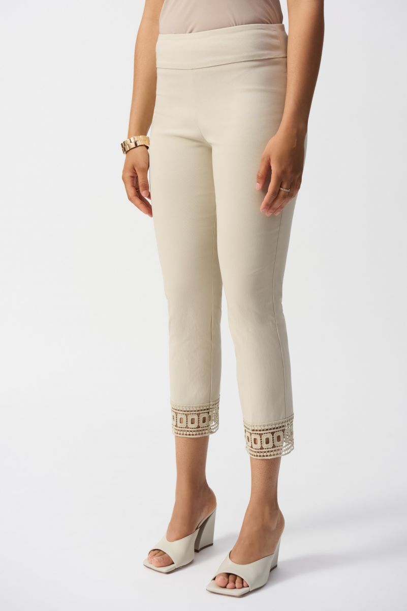 Joseph Ribkoff Moonstone Cropped Pull-On Pants Style 251053