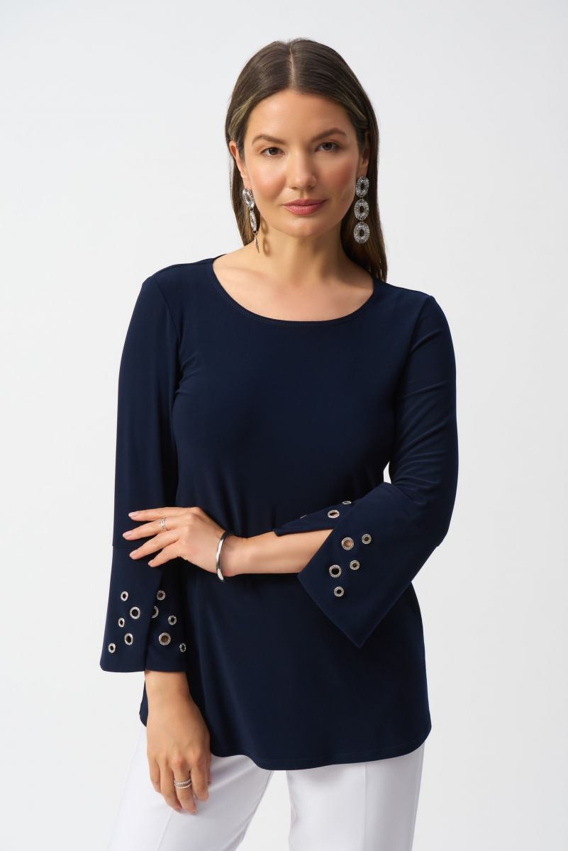 Joseph Ribkoff Midnight Blue  Fit and Flare Tunic Style 251141