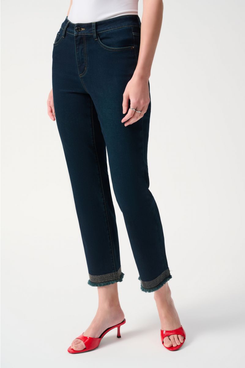 Joseph Ribkoff Indigo Classic Straight-Leg Jeans Style 251931