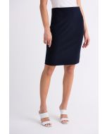 Joseph Ribkoff Midnight Blue Stretch Waist Skirt Style 153071