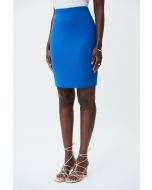 Joseph Ribkoff Blue Oasis Stretch Waist Skirt Style 153071