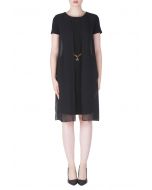 Joseph Ribkoff Black Dress Style 171263