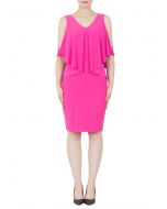 Joseph Ribkoff Neon Pink Dress Style 192007 