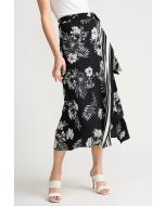 Joseph Ribkoff Black/Vanilla Skirt Style 202256