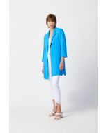 Joseph Ribkoff French Blue Classic Long Blazer Style 211361