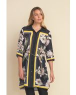 Joseph Ribkoff Black/Multi Dress Style 212165