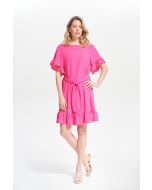 Joseph Ribkoff Azalea Ruffle Sleeve Dress Style 212217