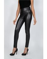 Frank Lyman Black Leatherette Pants style 231684