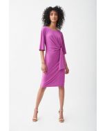 Joseph Ribkoff Sparkling Grape Dress Style 221103 - Main Image
